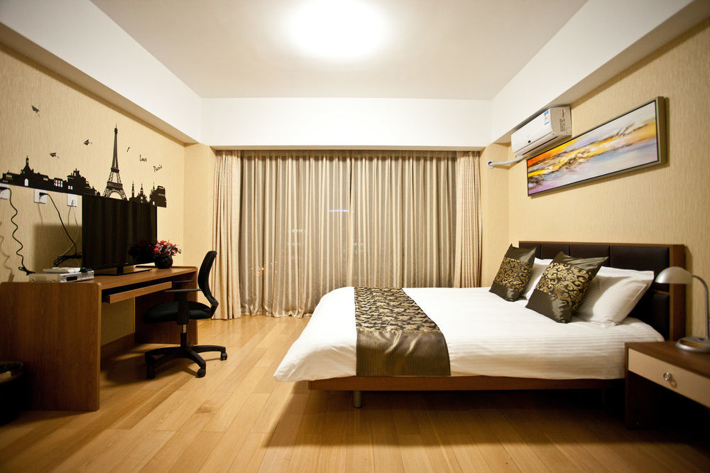 Qingdao Lejiaxuan Boutique Apartment International Convention Center Branch Dış mekan fotoğraf