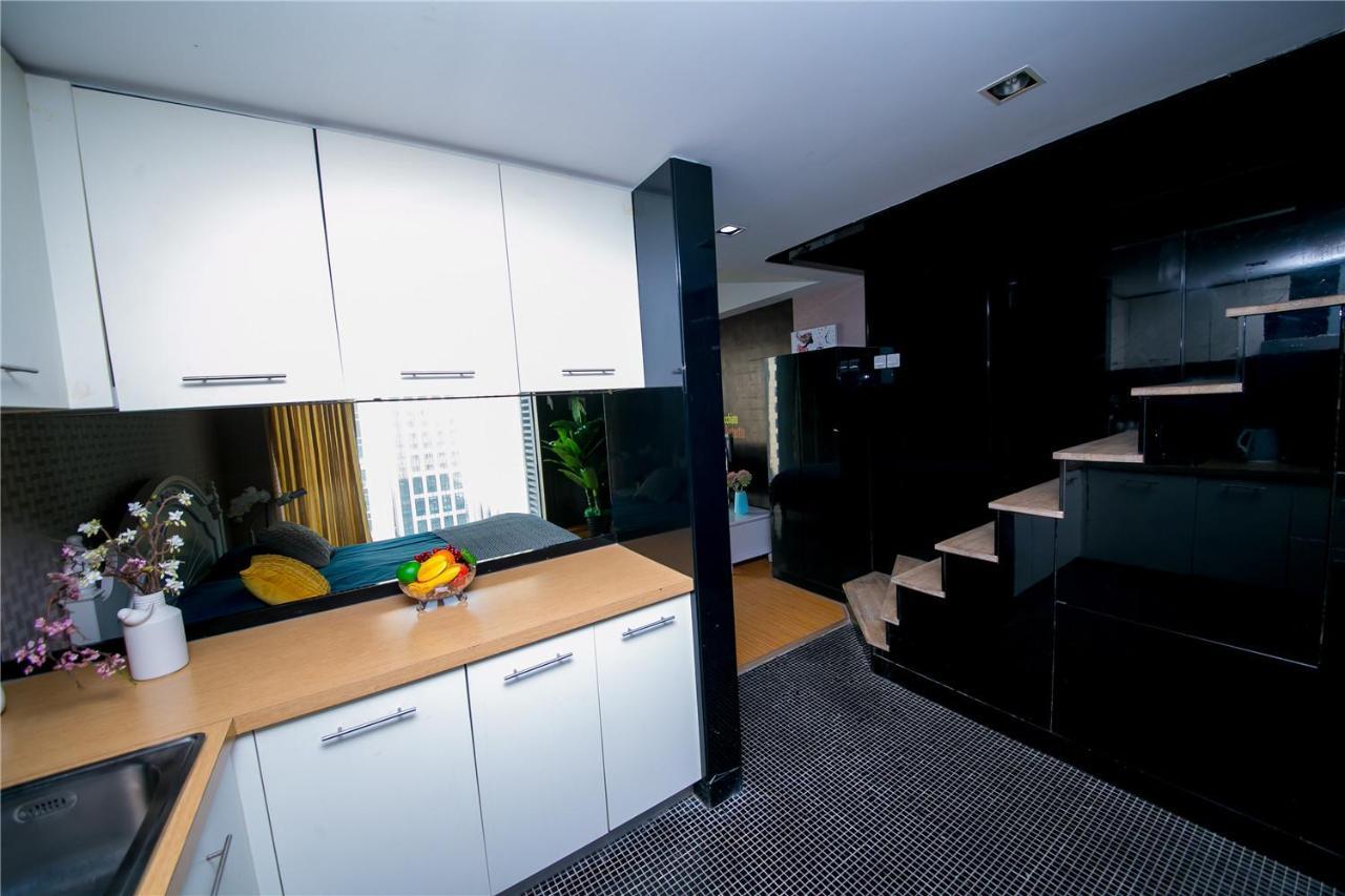Qingdao Lejiaxuan Boutique Apartment International Convention Center Branch Dış mekan fotoğraf