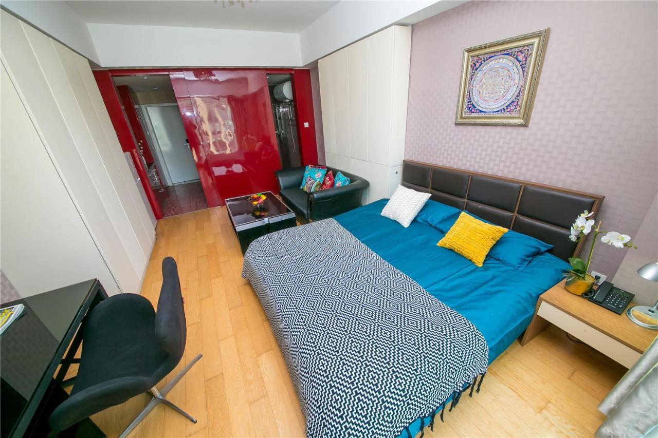 Qingdao Lejiaxuan Boutique Apartment International Convention Center Branch Dış mekan fotoğraf