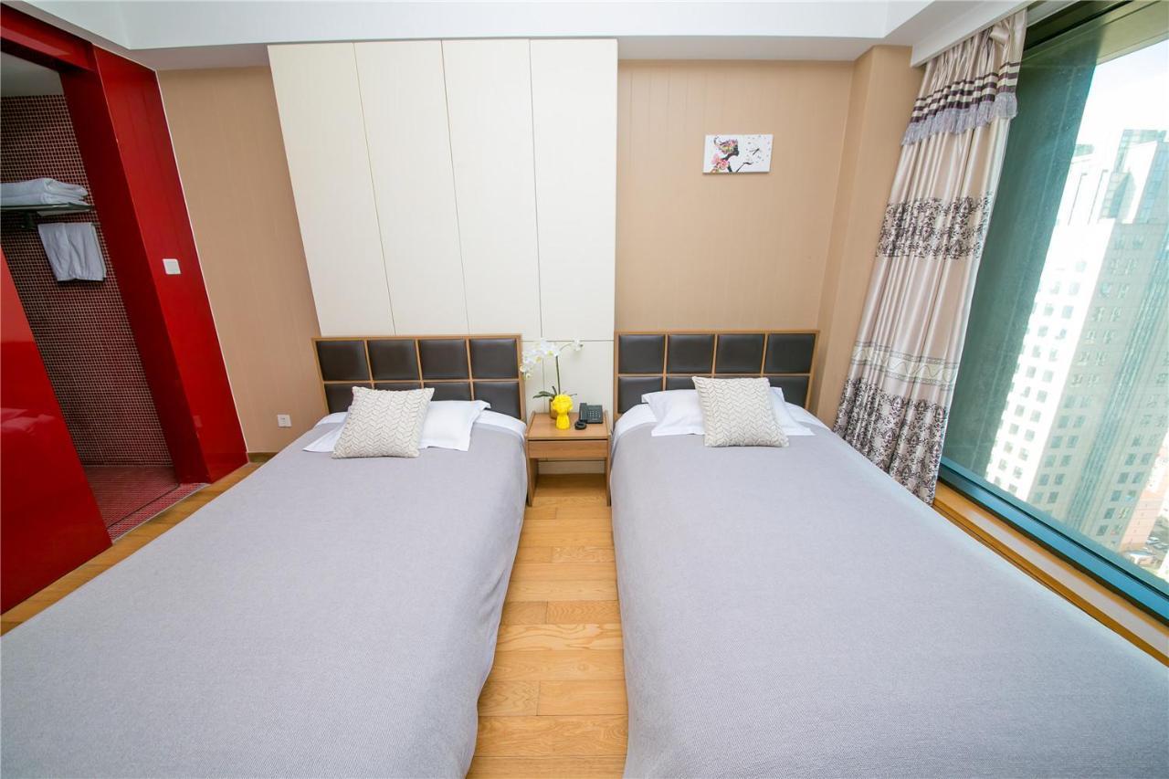 Qingdao Lejiaxuan Boutique Apartment International Convention Center Branch Dış mekan fotoğraf