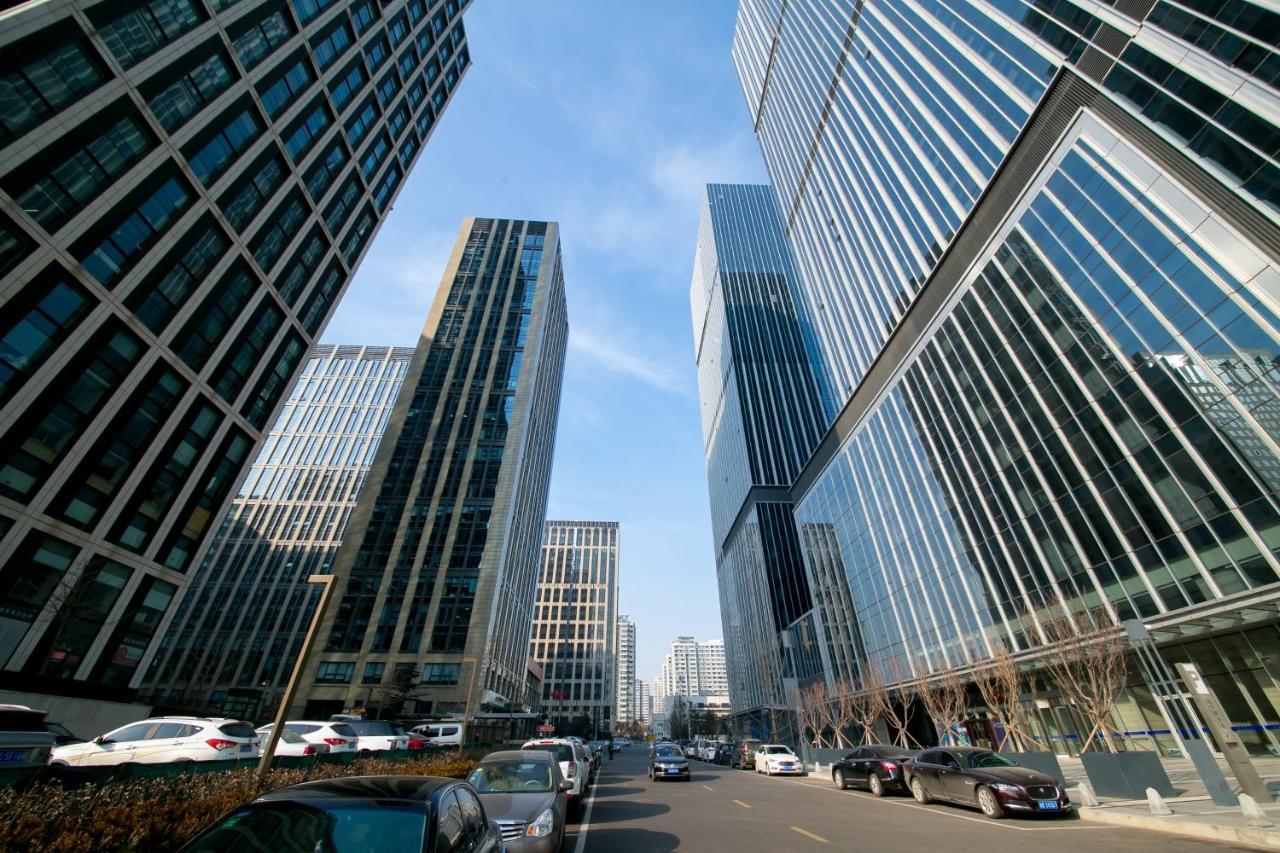 Qingdao Lejiaxuan Boutique Apartment International Convention Center Branch Dış mekan fotoğraf